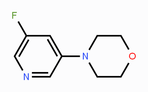 CAS No. 1707391-17-0, 4-(5-Fluoropyridin-3-yl)morpholine