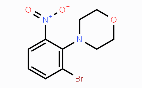CAS No. 1779131-41-7, 3-Bromo-2-morpholinonitrobenzene