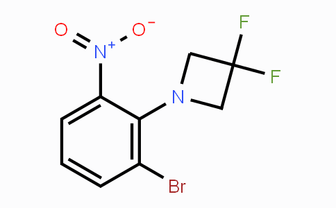 1707358-03-9 | 3-Bromo-2-(3,3-difluoroazetidin-1-yl)nitrobenzene