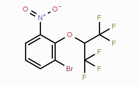 CAS No. 1774894-60-8, 3-Bromo-2-(1,1,1,3,3,3-hexafluoropropan-2-yloxy)nitrobenzene