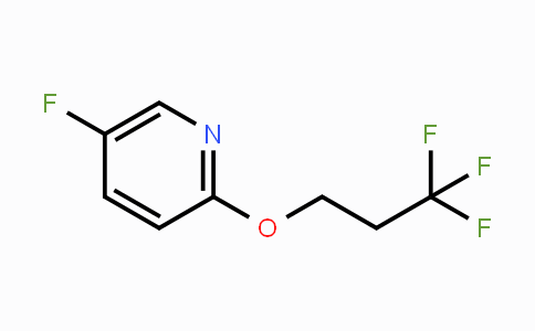 CAS No. 1707604-95-2, 5-Fluoro-2-(3,3,3-trifluoropropoxy)pyridine