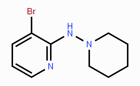 CAS No. 1556573-66-0, 3-Bromo-N-(piperidin-1-yl)pyridin-2-amine