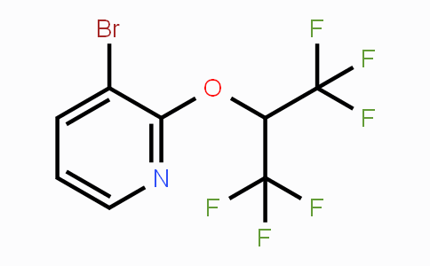 CAS No. 1774894-72-2, 3-Bromo-2-(1,1,1,3,3,3-hexafluoropropan-2-yloxy)pyridine