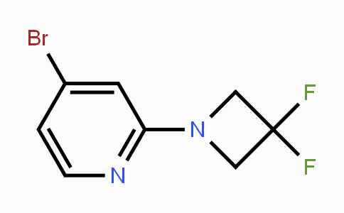 CAS No. 1707604-97-4, 4-Bromo-2-(3,3-difluoroazetidin-1-yl)pyridine