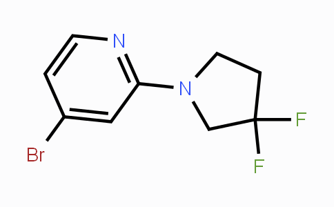 CAS No. 1774897-00-5, 4-Bromo-2-(3,3-difluoropyrrolidin-1-yl)pyridine