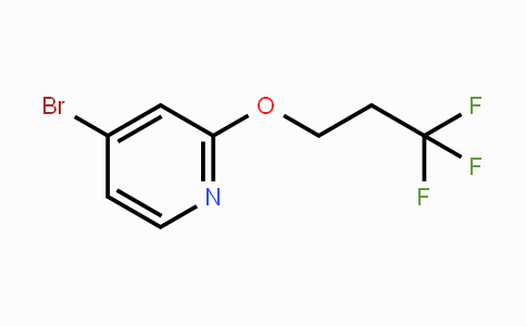 CAS No. 1779131-57-5, 4-Bromo-2-(3,3,3-trifluoropropoxy)pyridine