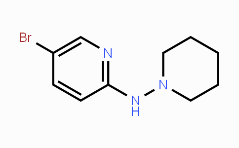CAS No. 1549646-11-8, 5-Bromo-N-(piperidin-1-yl)pyridin-2-amine