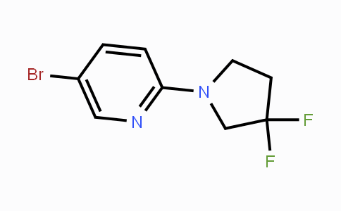 CAS No. 1779120-80-7, 5-Bromo-2-(3,3-difluoropyrrolidin-1-yl)pyridine