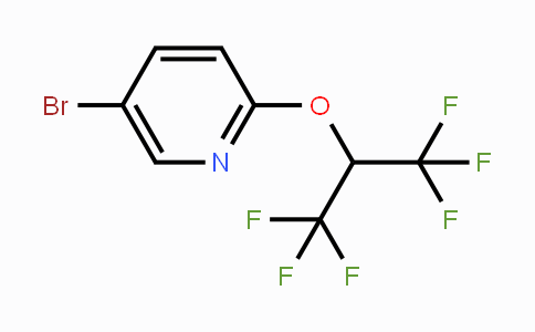 CAS No. 1713160-07-6, 5-Bromo-2-(1,1,1,3,3,3-hexafluoropropan-2-yloxy)pyridine