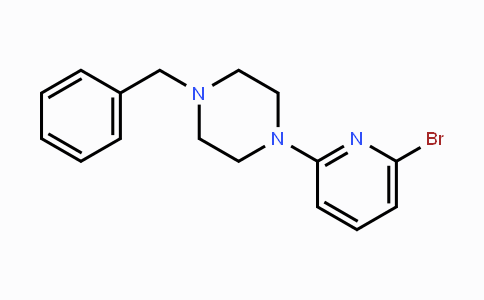CAS No. 1486951-90-9, 1-Benzyl-4-(6-bromopyridin-2-yl)piperazine