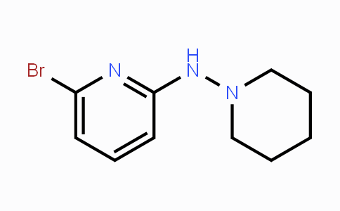 CAS No. 1556672-01-5, 6-Bromo-N-(piperidin-1-yl)pyridin-2-amine