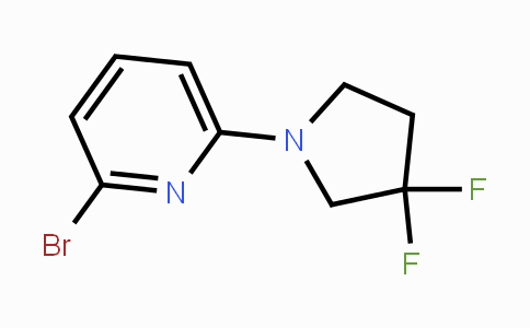 CAS No. 1707365-67-0, 2-Bromo-6-(3,3-difluoropyrrolidin-1-yl)pyridine