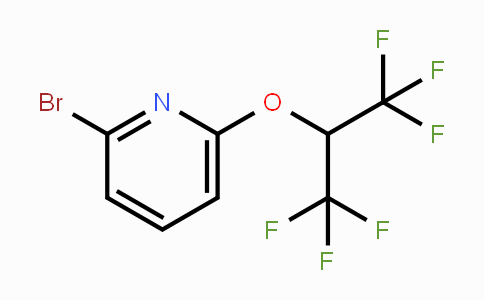 CAS No. 1707391-21-6, 2-Bromo-6-(1,1,1,3,3,3-hexafluoropropan-2-yloxy)pyridine