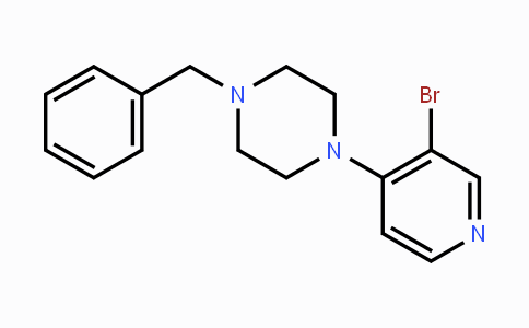 CAS No. 1713160-08-7, 1-Benzyl-4-(3-bromopyridin-4-yl)piperazine