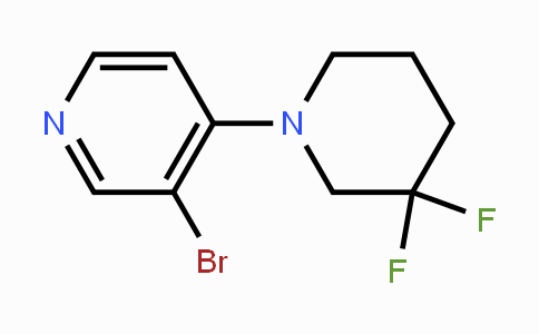 CAS No. 1707358-06-2, 3-Bromo-4-(3,3-difluoropiperidin-1-yl)pyridine
