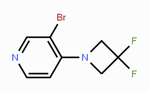 CAS No. 1707391-22-7, 3-Bromo-4-(3,3-difluoroazetidin-1-yl)pyridine
