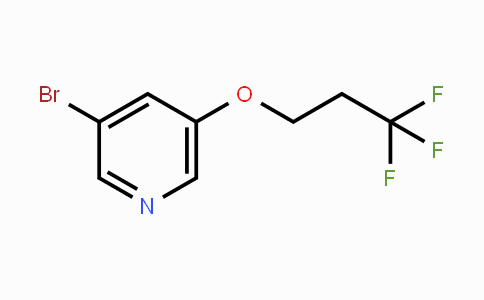CAS No. 1339651-78-3, 3-Bromo-5-(3,3,3-trifluoropropoxy)pyridine
