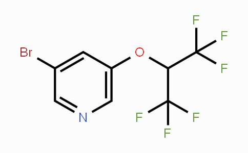 CAS No. 1774894-82-4, 3-Bromo-5-(1,1,1,3,3,3-hexafluoropropan-2-yloxy)pyridine