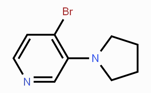 CAS No. 1563531-11-2, 4-Bromo-3-(pyrrolidin-1-yl)pyridine