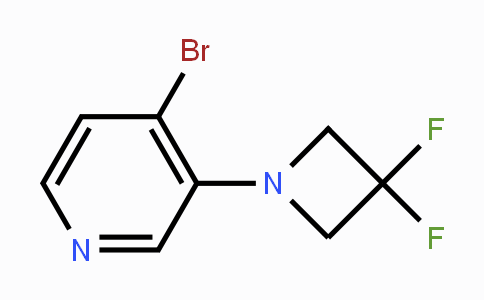 CAS No. 1779133-61-7, 4-Bromo-3-(3,3-difluoroazetidin-1-yl)pyridine