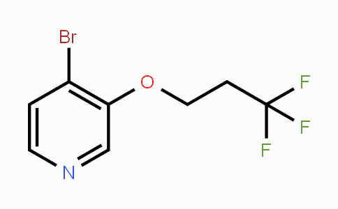 CAS No. 1779121-09-3, 4-Bromo-3-(3,3,3-trifluoropropoxy)pyridine