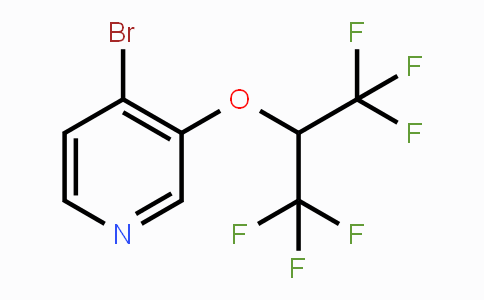 CAS No. 1774895-33-8, 4-Bromo-3-(1,1,1,3,3,3-hexafluoropropan-2-yloxy)pyridine