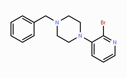 CAS No. 1713163-35-9, 1-Benzyl-4-(2-bromopyridin-3-yl)piperazine