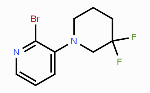 CAS No. 1779121-25-3, 2-Bromo-3-(3,3-difluoropiperidin-1-yl)pyridine