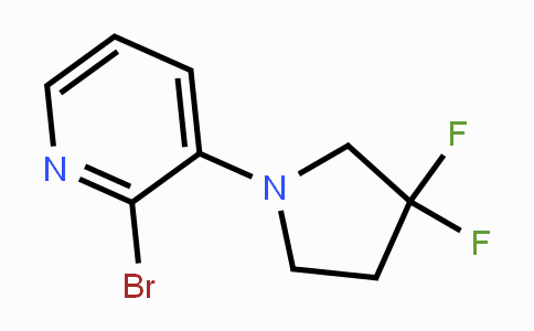 CAS No. 1779133-68-4, 2-Bromo-3-(3,3-difluoropyrrolidin-1-yl)pyridine