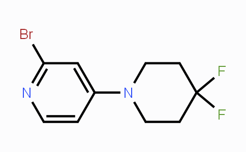 CAS No. 1779121-23-1, 2-Bromo-4-(4,4-difluoropiperidin-1-yl)pyridine