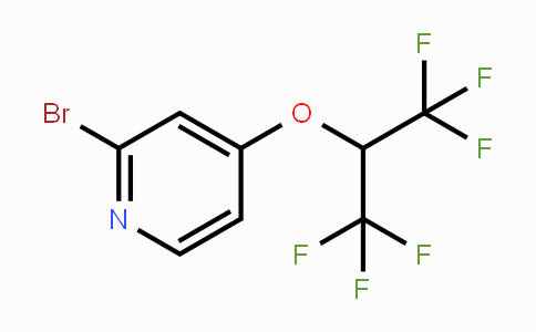 CAS No. 1779121-48-0, 2-Bromo-4-(1,1,1,3,3,3-hexafluoropropan-2-yloxy)pyridine