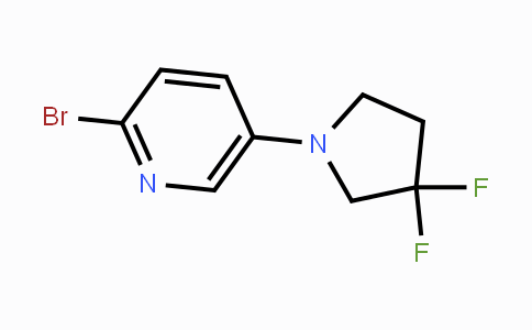 CAS No. 1774895-04-3, 2-Bromo-5-(3,3-difluoropyrrolidin-1-yl)pyridine