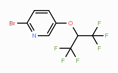 CAS No. 1779121-58-2, 2-Bromo-5-(1,1,1,3,3,3-hexafluoropropan-2-yloxy)pyridine