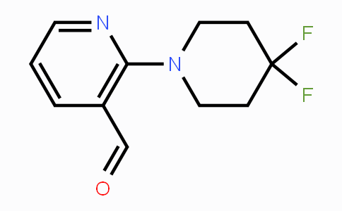 CAS No. 1779131-73-5, 2-(4,4-Difluoropiperidin-1-yl)nicotinaldehyde