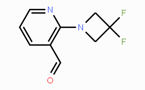 CAS No. 1707605-02-4, 2-(3,3-Difluoroazetidin-1-yl)nicotinaldehyde