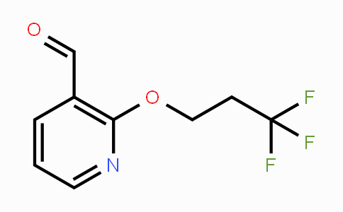 CAS No. 1701624-13-6, 2-(3,3,3-Trifluoropropoxy)nicotinaldehyde