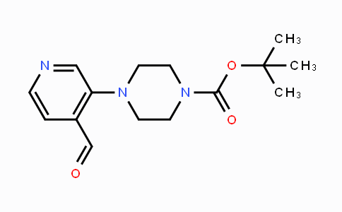 CAS No. 1779133-86-6, tert-Butyl 4-(4-formylpyridin-3-yl)piperazine-1-carboxylate