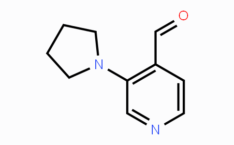 CAS No. 1707365-70-5, 3-(Pyrrolidin-1-yl)isonicotinaldehyde