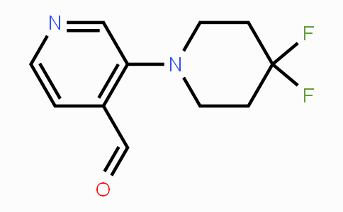 CAS No. 1779121-73-1, 3-(4,4-Difluoropiperidin-1-yl)isonicotinaldehyde