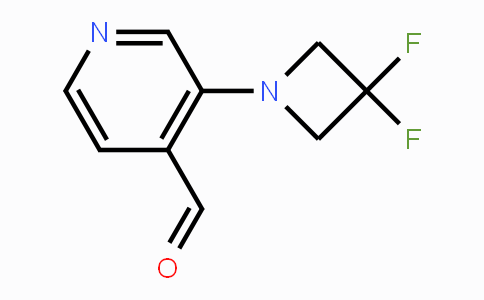 CAS No. 1774895-44-1, 3-(3,3-Difluoroazetidin-1-yl)isonicotinaldehyde