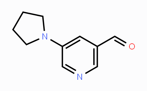 CAS No. 1669438-73-6, 5-(Pyrrolidin-1-yl)nicotinaldehyde