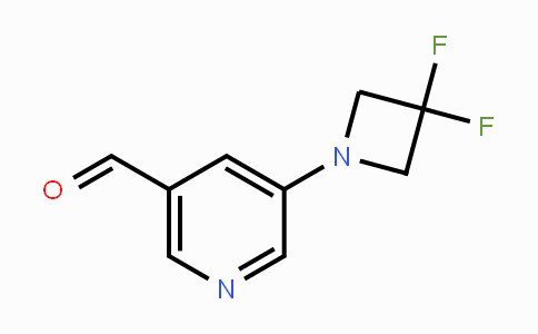 CAS No. 1774895-47-4, 5-(3,3-Difluoroazetidin-1-yl)nicotinaldehyde