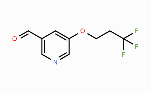 CAS No. 1597950-96-3, 5-(3,3,3-Trifluoropropoxy)nicotinaldehyde