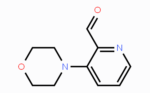 CAS No. 1126370-00-0, 3-Morpholinopicolinaldehyde