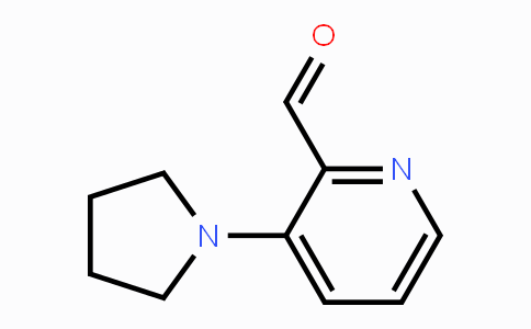 CAS No. 1707358-09-5, 3-(Pyrrolidin-1-yl)picolinaldehyde