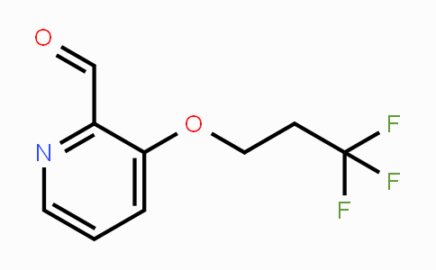 CAS No. 1713160-17-8, 3-(3,3,3-Trifluoropropoxy)picolinaldehyde
