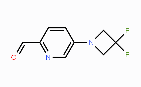 CAS No. 1707581-14-3, 5-(3,3-Difluoroazetidin-1-yl)picolinaldehyde
