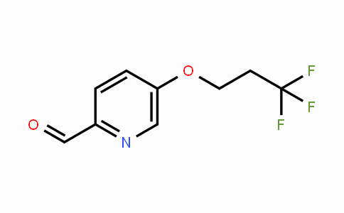 CAS No. 1521796-38-2, 5-(3,3,3-Trifluoropropoxy)picolinaldehyde