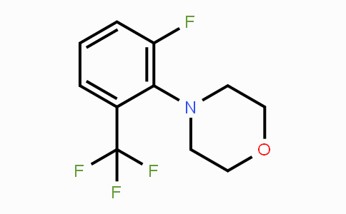 CAS No. 1713160-19-0, 4-(2-Fluoro-6-(trifluoromethyl)phenyl)morpholine