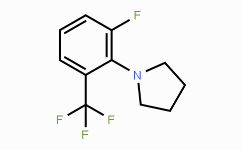 CAS No. 1779121-69-5, 1-(2-Fluoro-6-(trifluoromethyl)phenyl)pyrrolidine